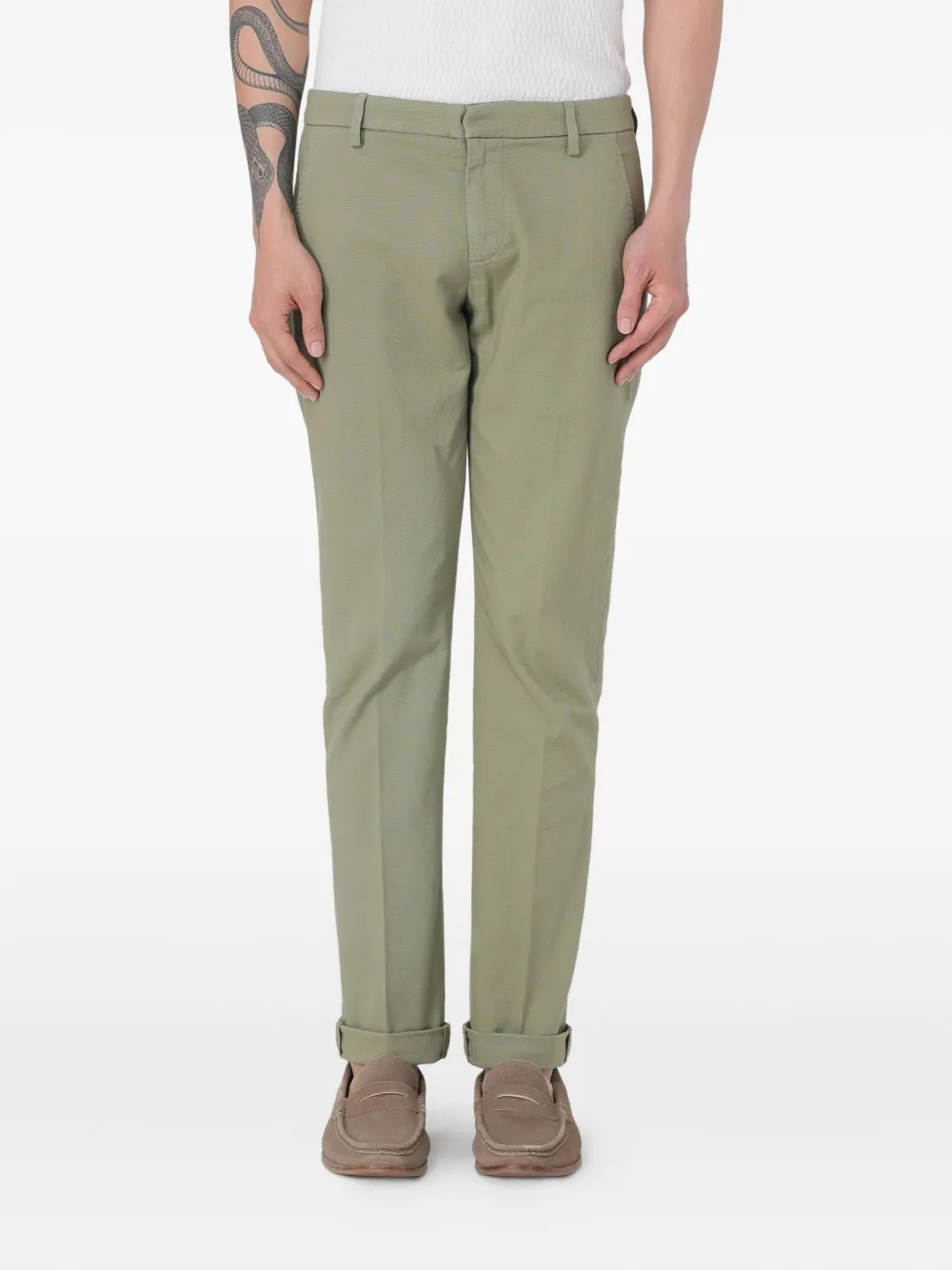 DONDUP Gaubert cuffed trousers | Green | Image 1