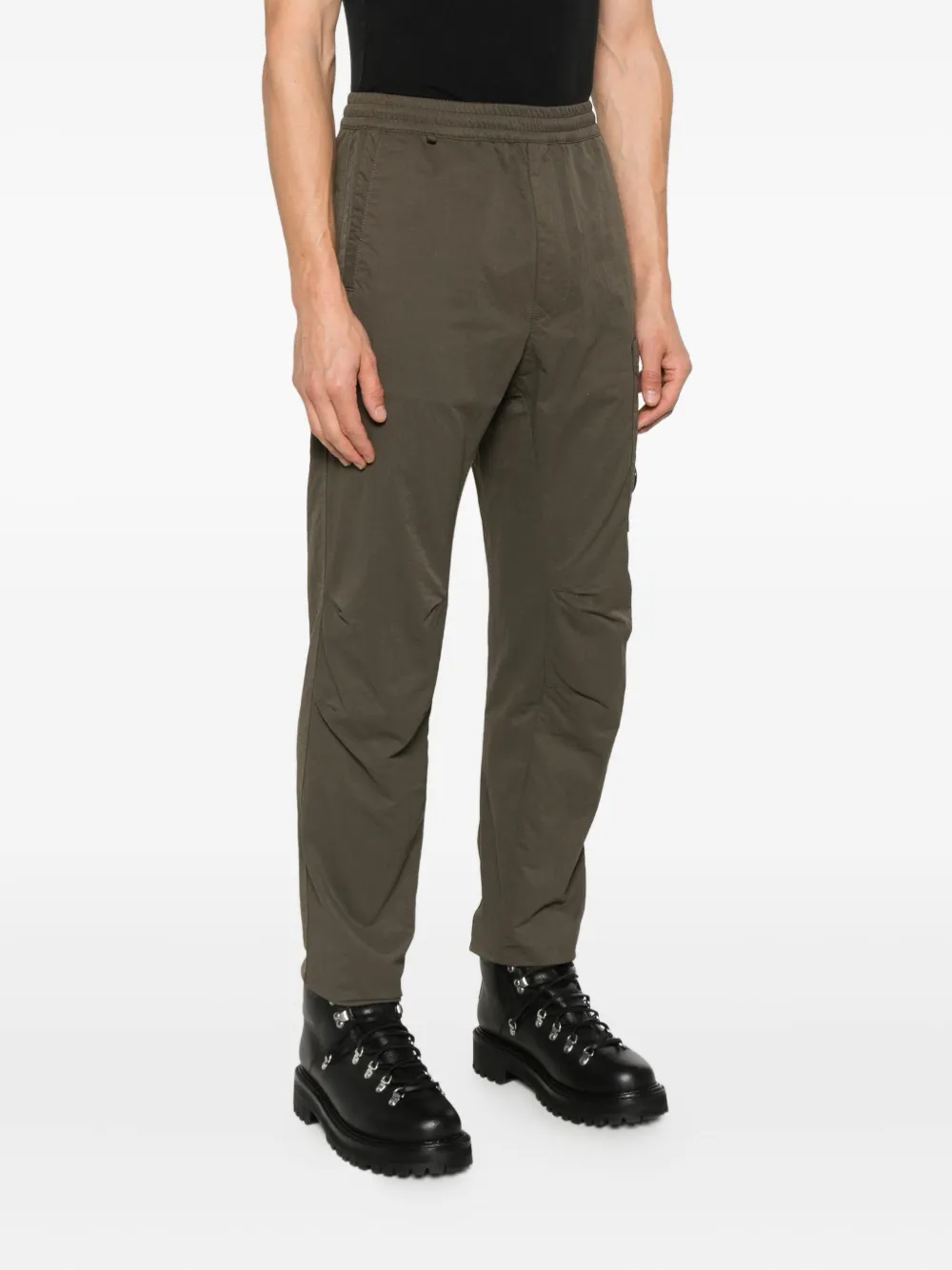 C.P. Company Broek met opgestikte zak Groen