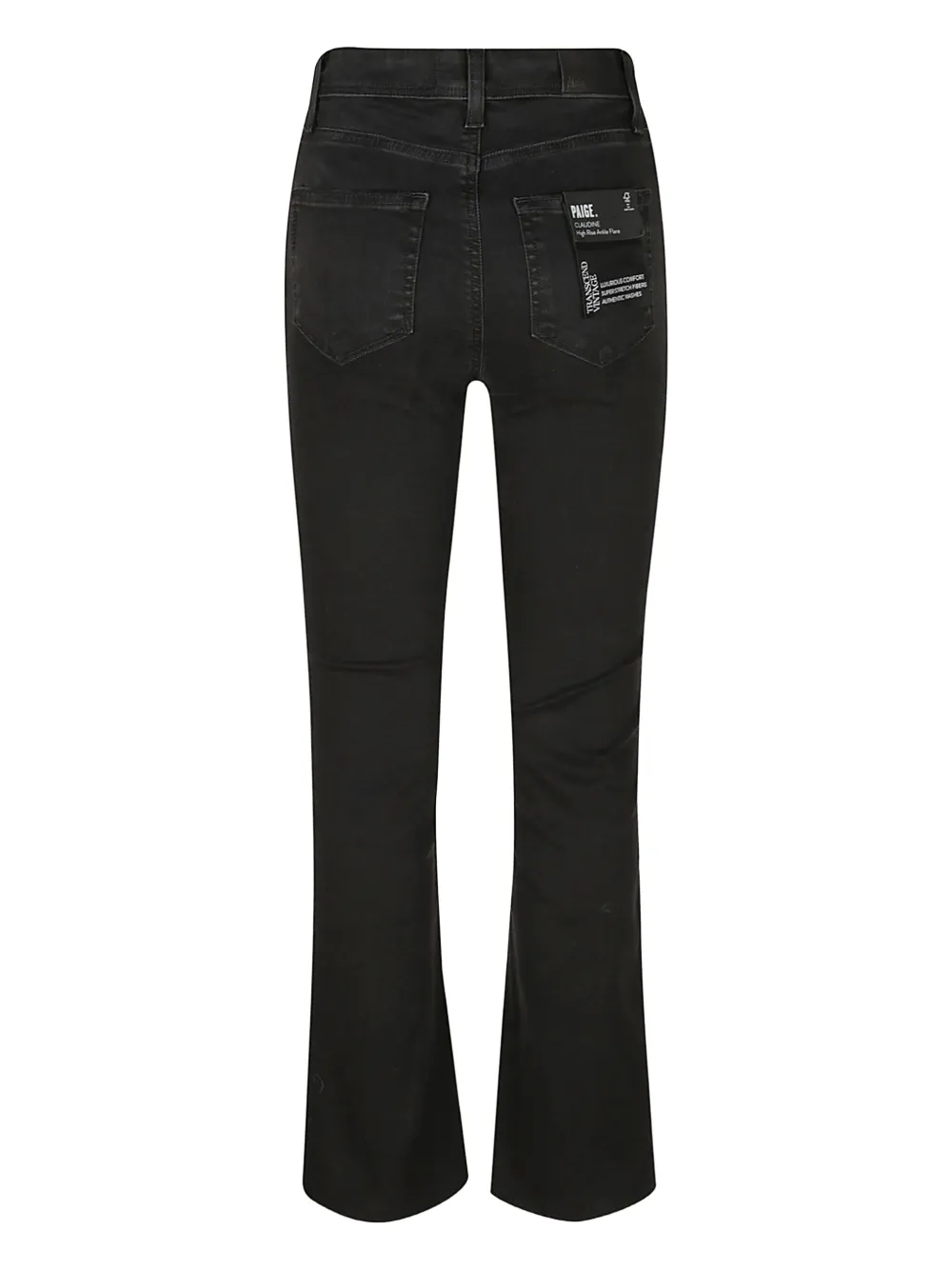 PAIGE flare black jeans - Zwart