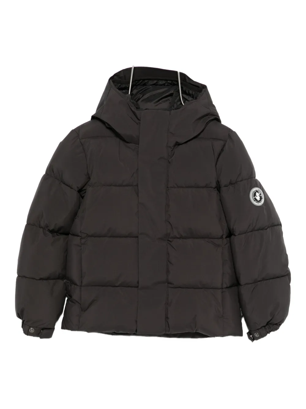 Save The Duck Kids hooded padded coat | Black | Image 1