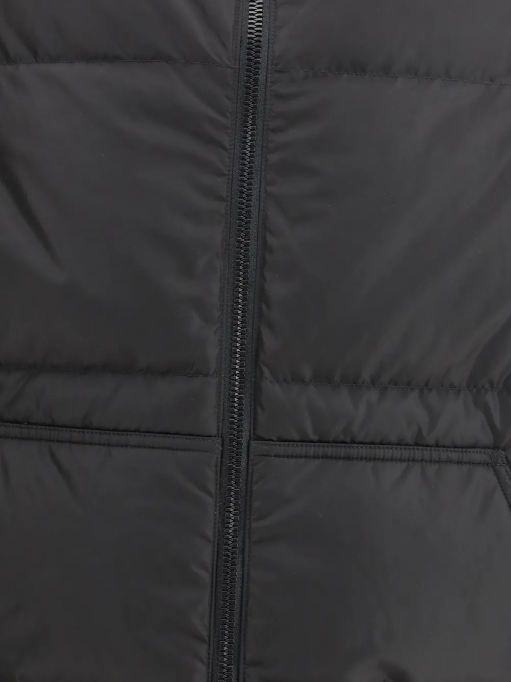 Premiata Funnel-neck Padded Jacket In Black