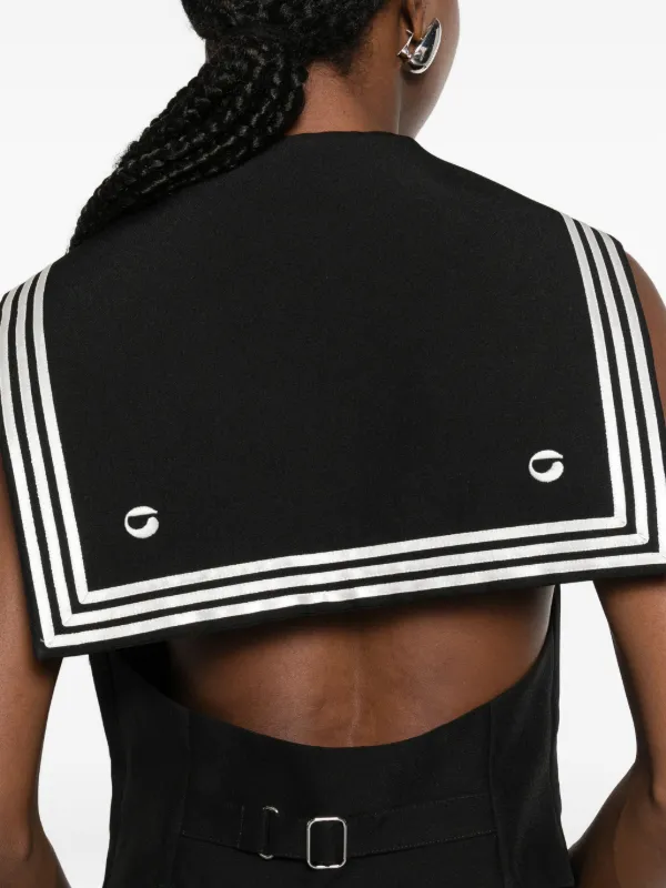 Coperni ストライプカラー ベスト | ブラック | FARFETCH JP