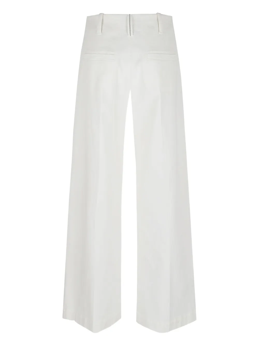 Brunello Cucinelli pressed-crease trousers - Wit