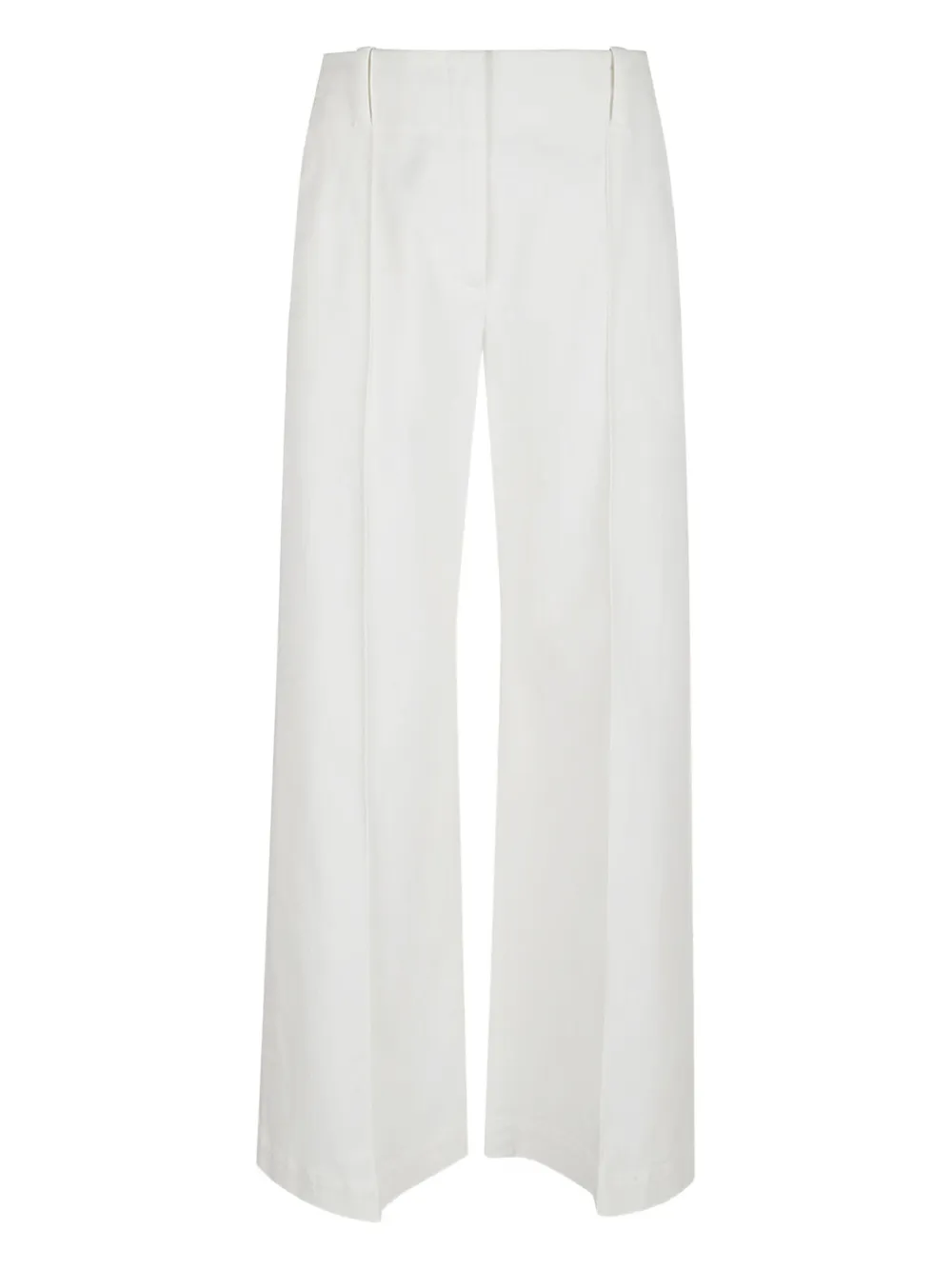 Brunello Cucinelli pressed-crease trousers | White | Image 1