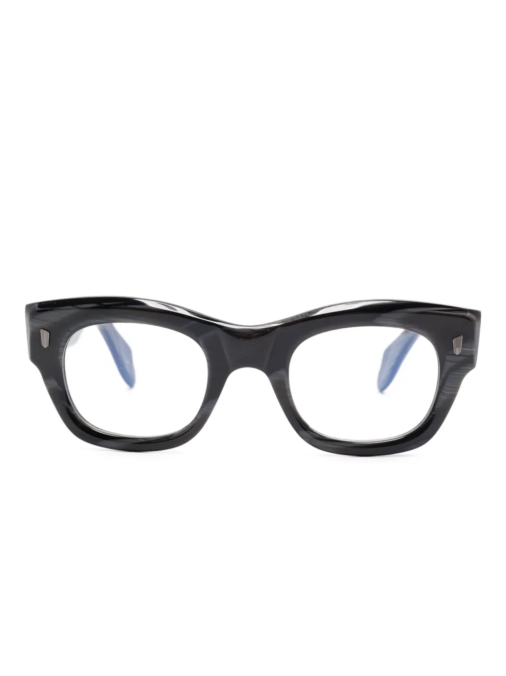 Cutler & Gross geometric-frame glasses | Black | Image 1