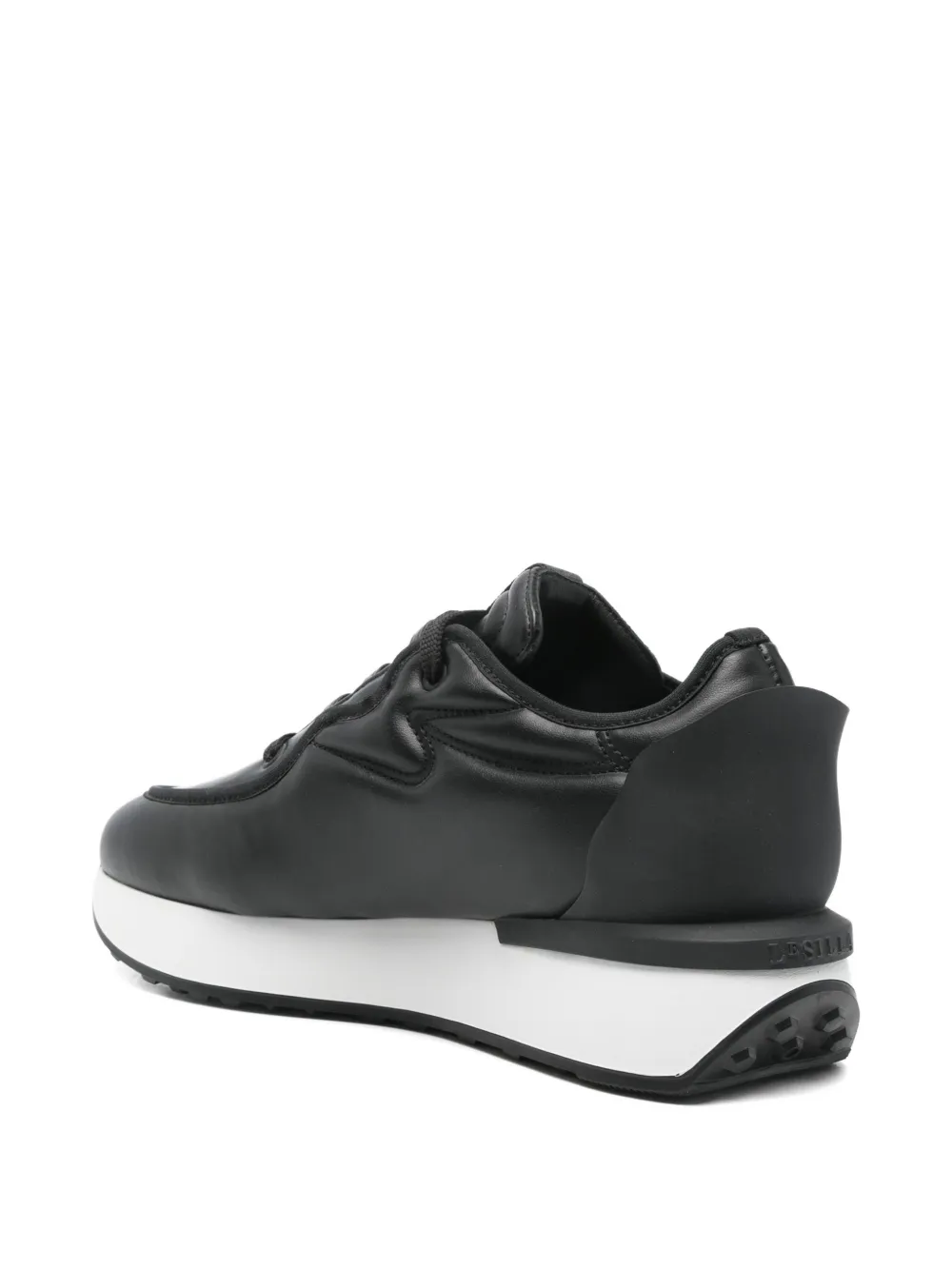 Le Silla Leren sneakers Zwart