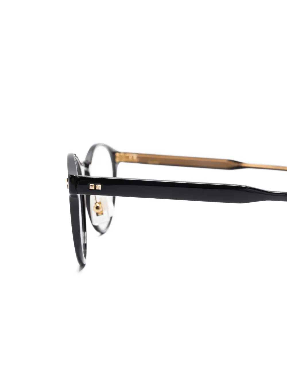 Dunhill Round-frame Glasses - Black 