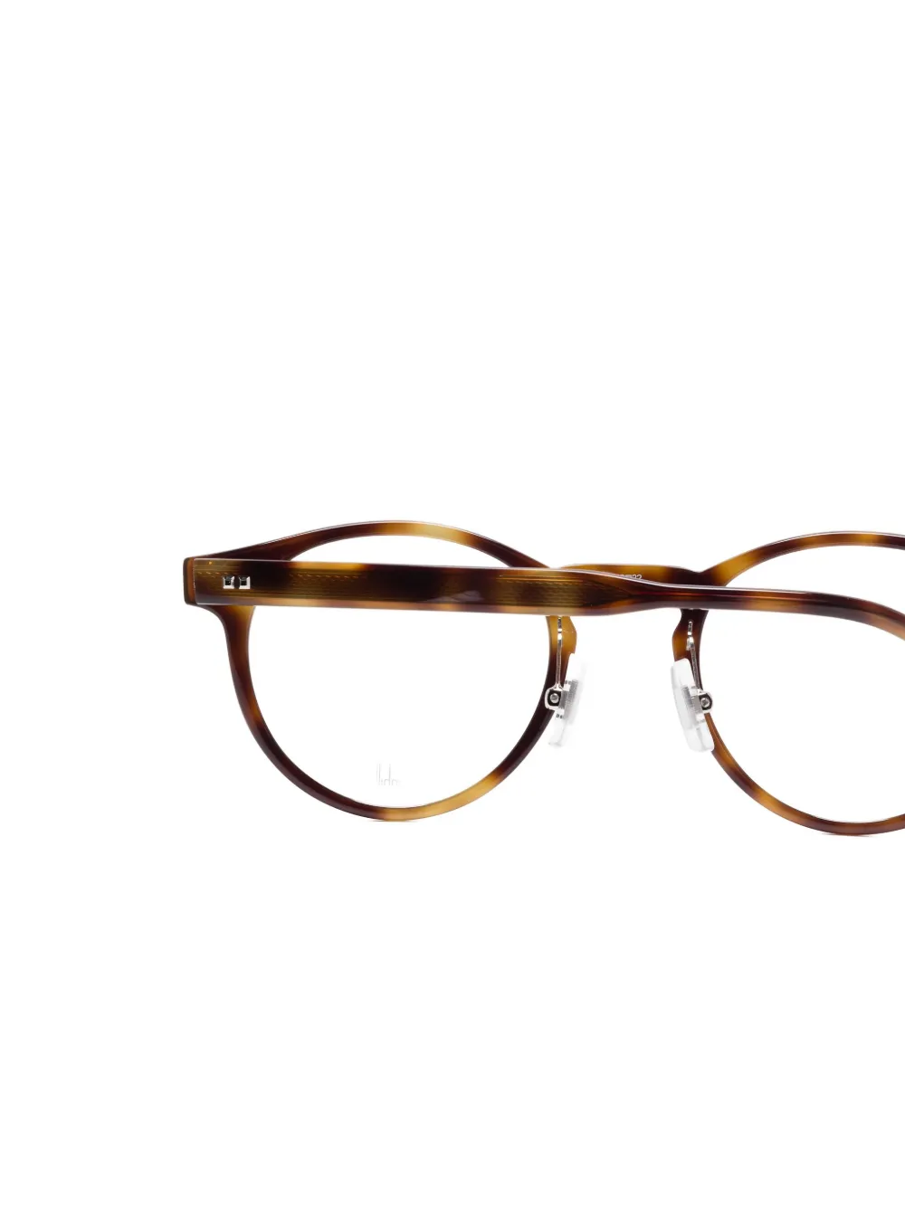  Dunhill Round-frame Glasses - Brown 