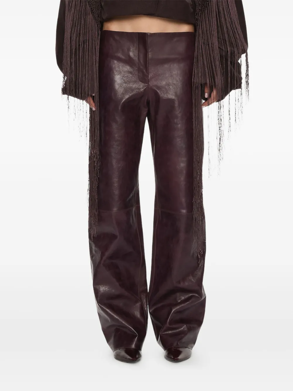 Christopher Esber Redux leather trousers