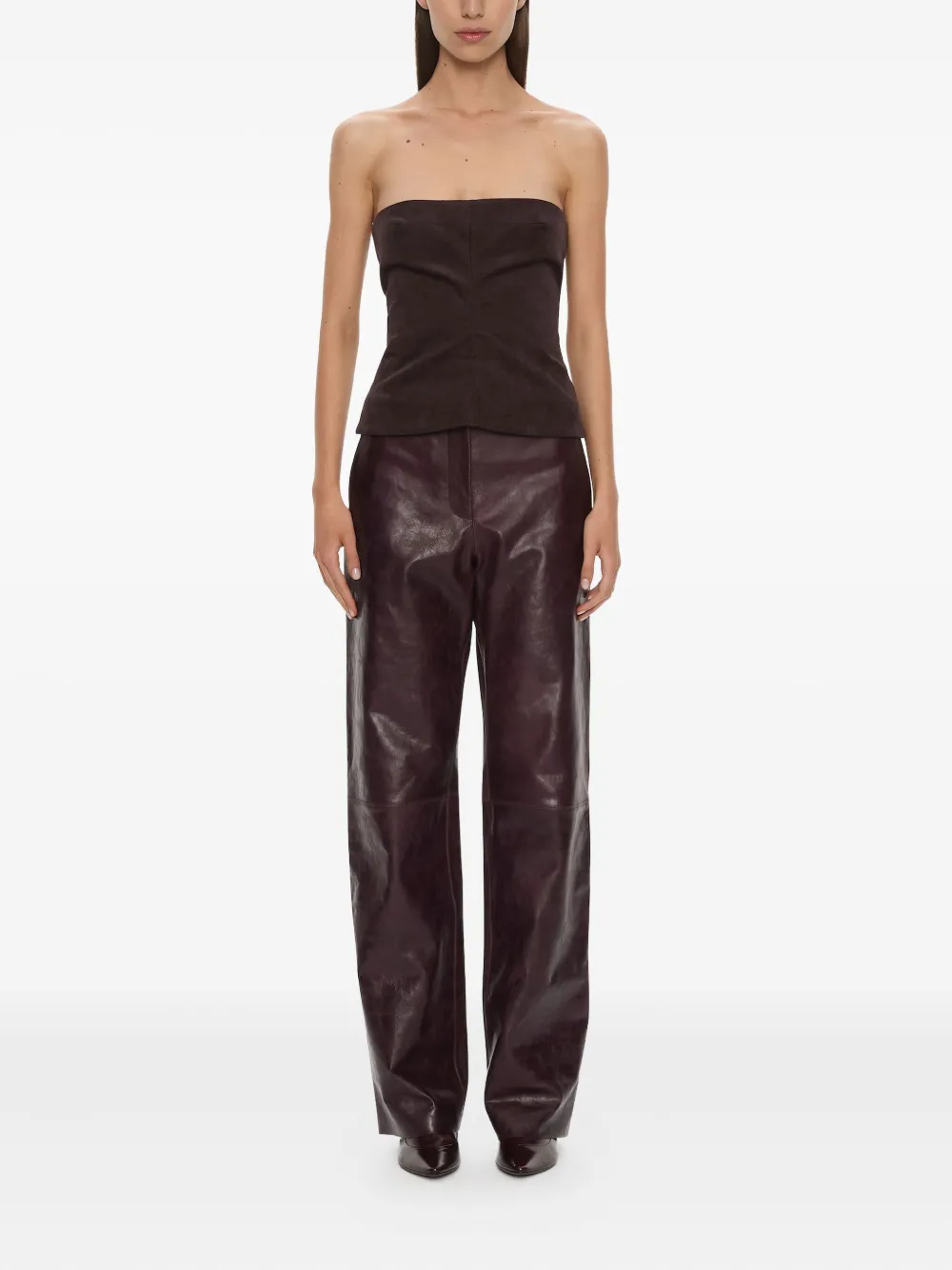 Christopher Esber corduroy sculptured bustier | Vests & Tank Tops | Image 2