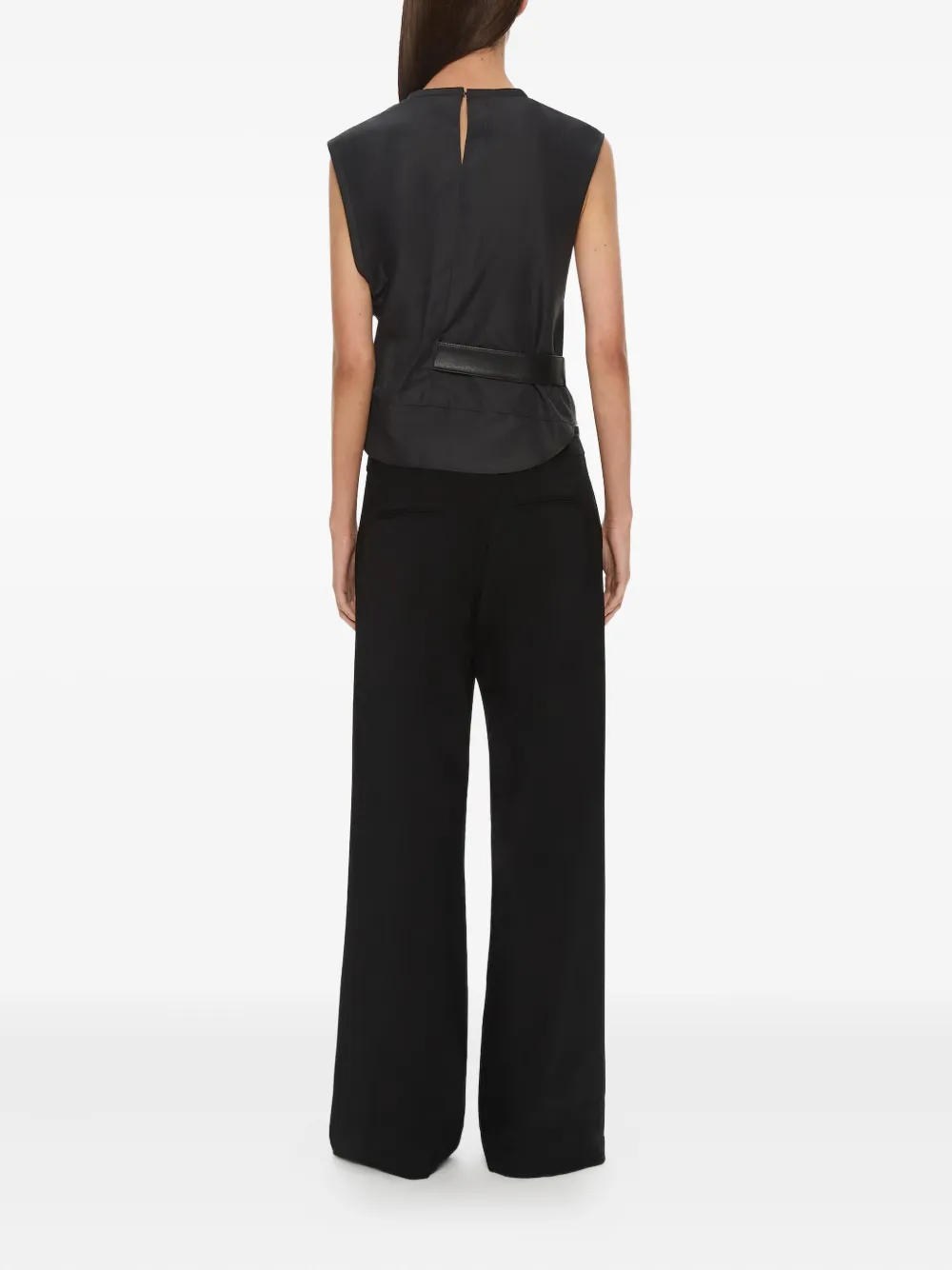 Christopher Esber Klassische Split Level Hose In Black