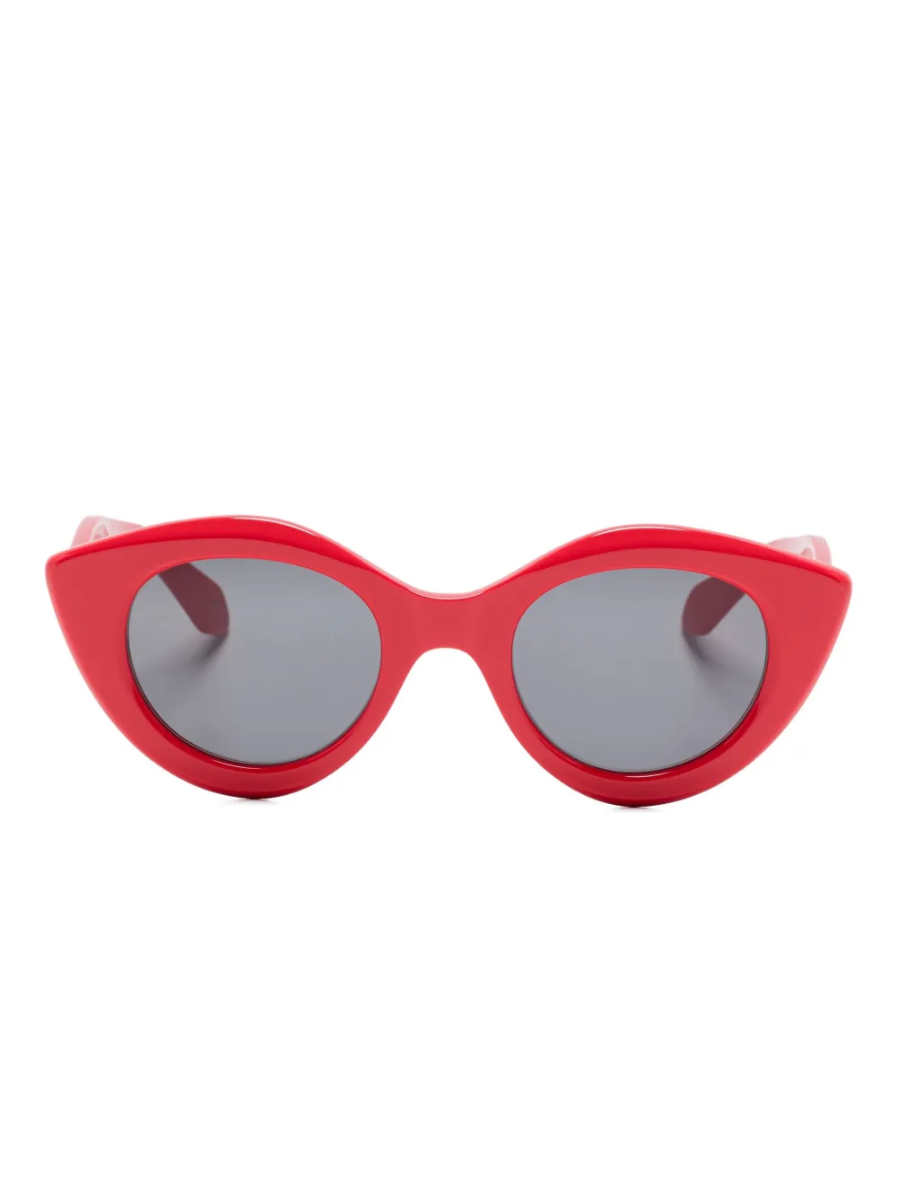 azzedine alaïa cat-eye sunglasses | Red | Image 1