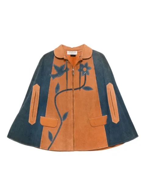 A.N.G.E.L.O. Vintage Cult كيب بأبليكة زهور من عقد السبعينيات