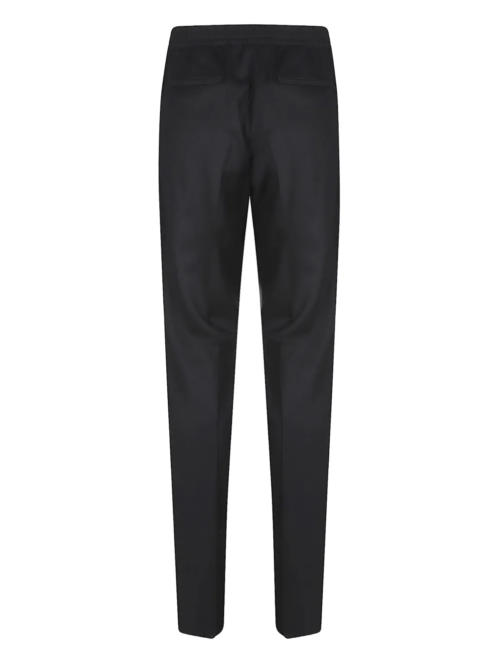 Lardini drawstring pleated trousers - Zwart