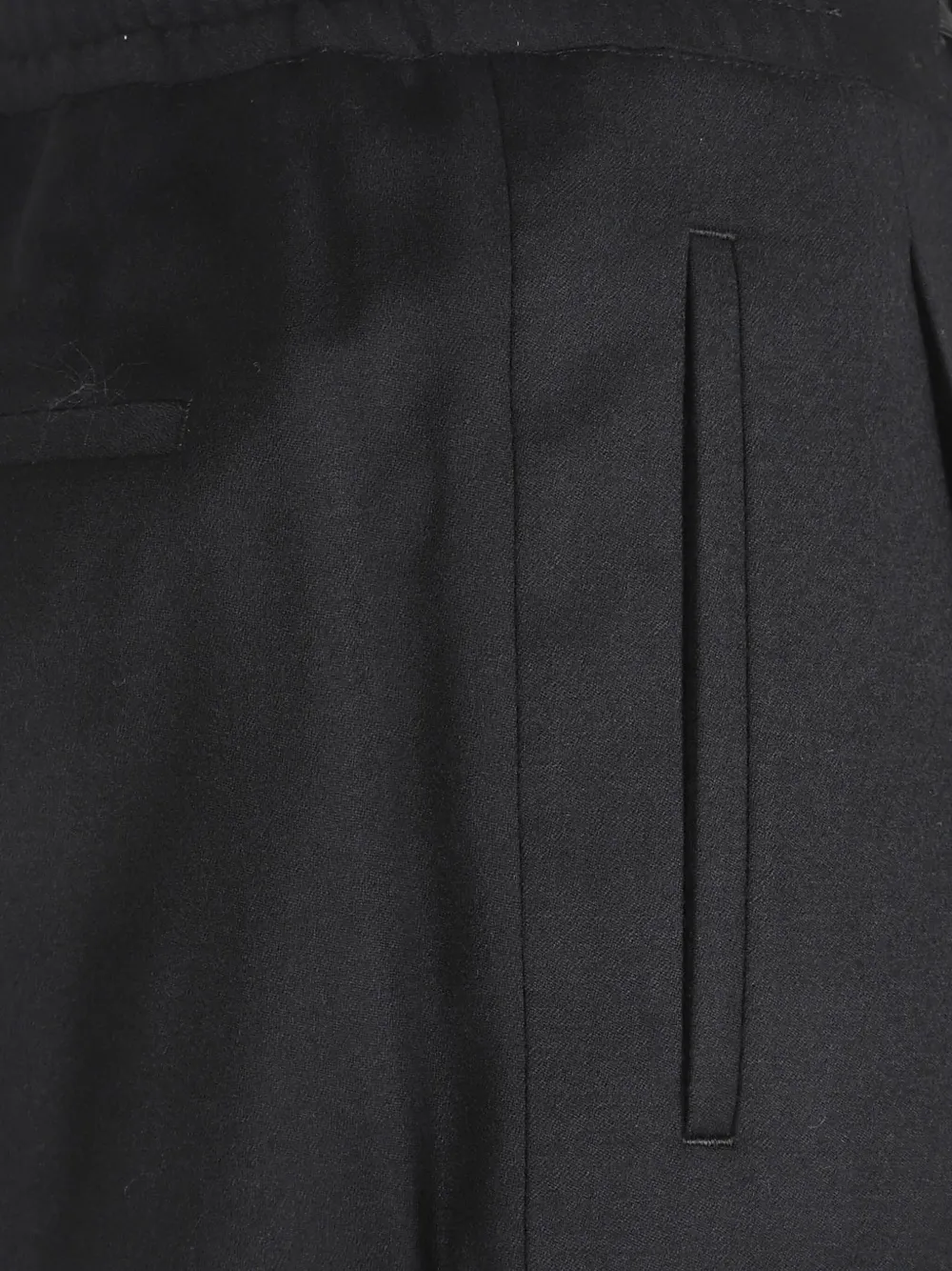 Lardini Plooibroek met trekkoord Zwart