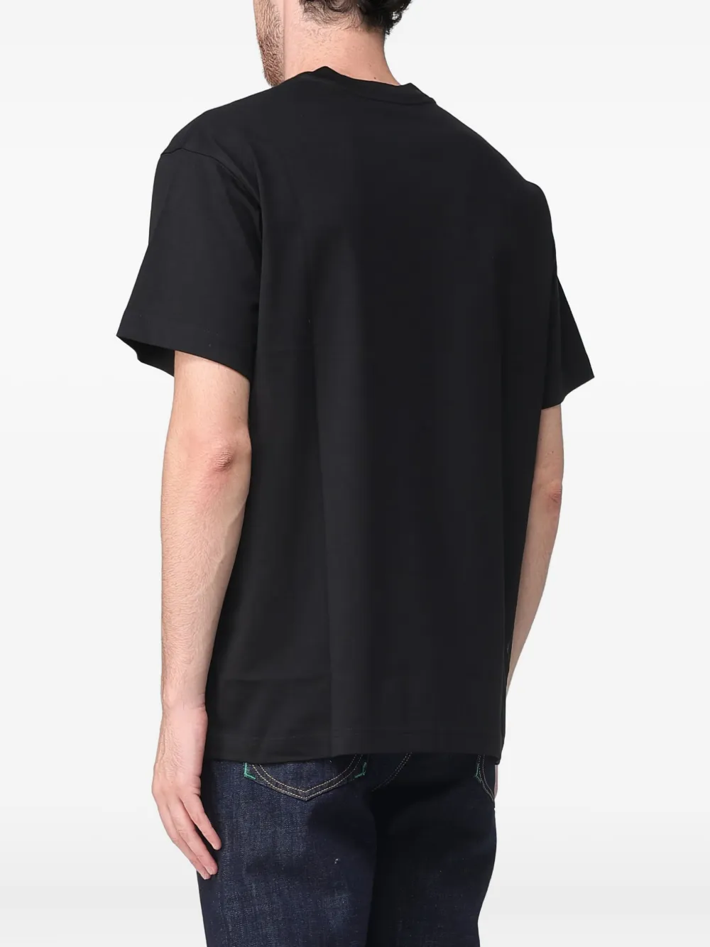 Versace Jeans Couture logo-print T-shirt - Zwart