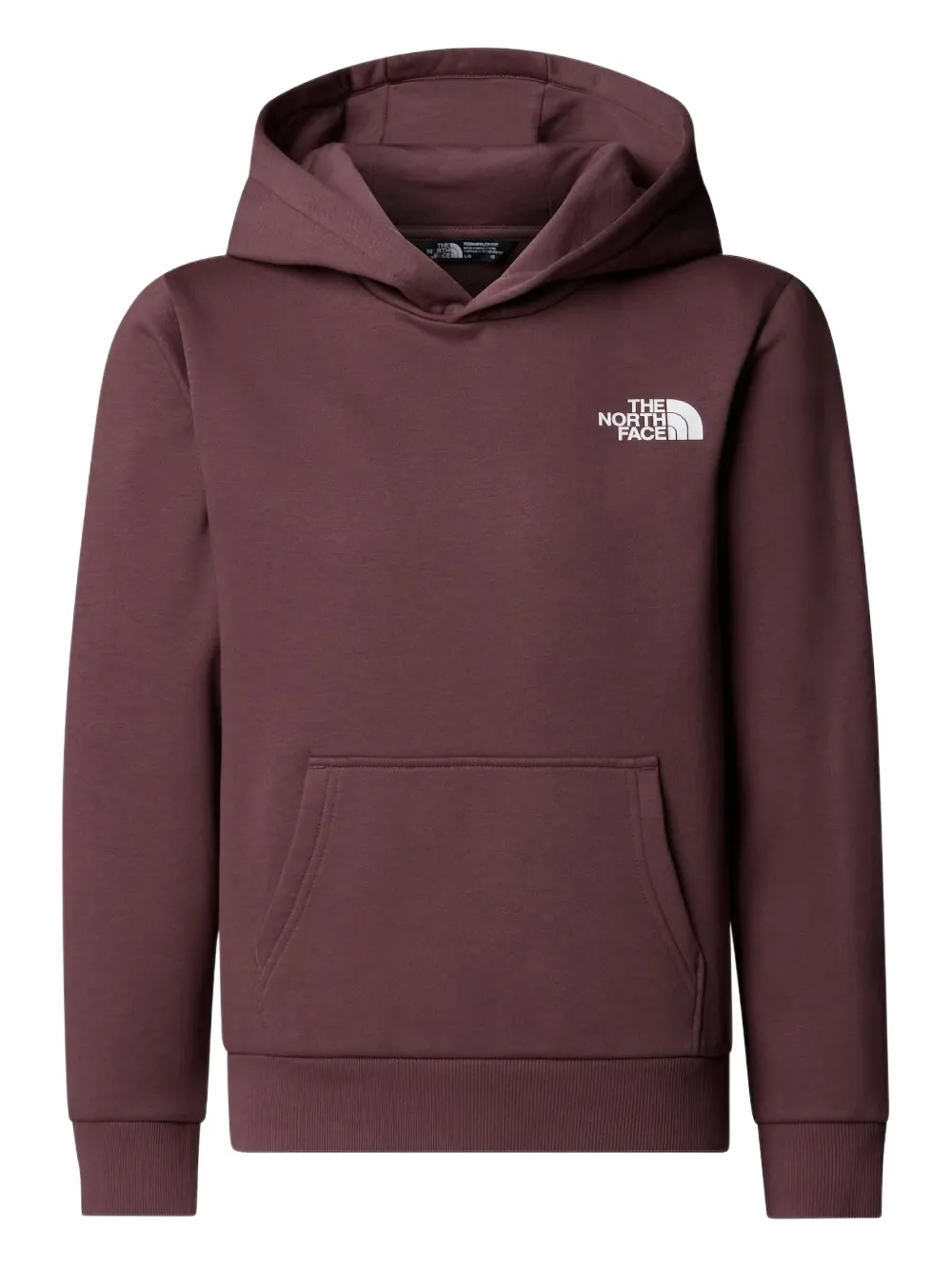 The North Face Kids logo-detail hoodie - ブラウン The North Face Kids logo-detail hoodie - ブラウン