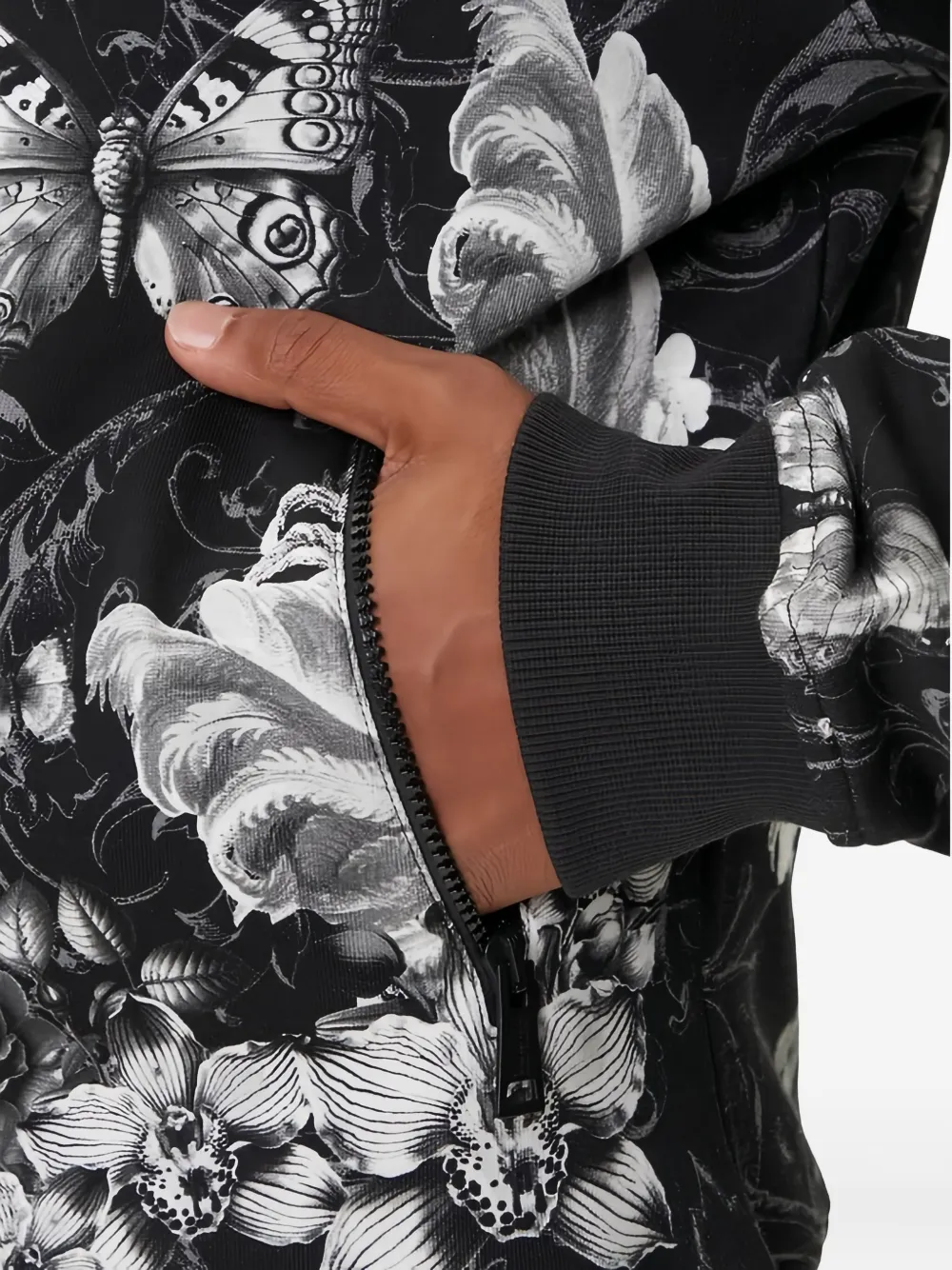 Versace Jeans Couture Bomberjack met rits Zwart