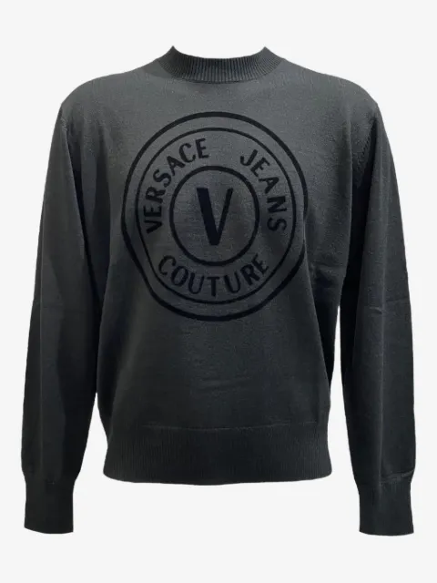 Versace Jeans Couture suéter con estampado gráfico