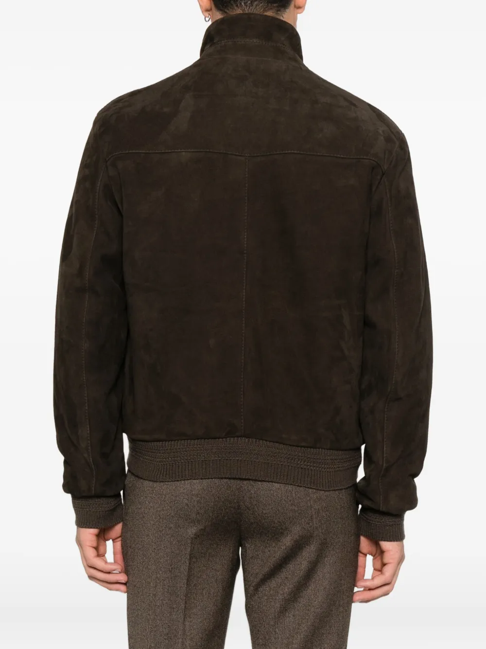 The Jack Leathers Leather Jacket In Brown