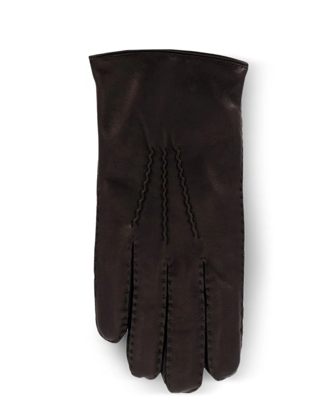 Orciani Handschoenen met stiksels - Zwart