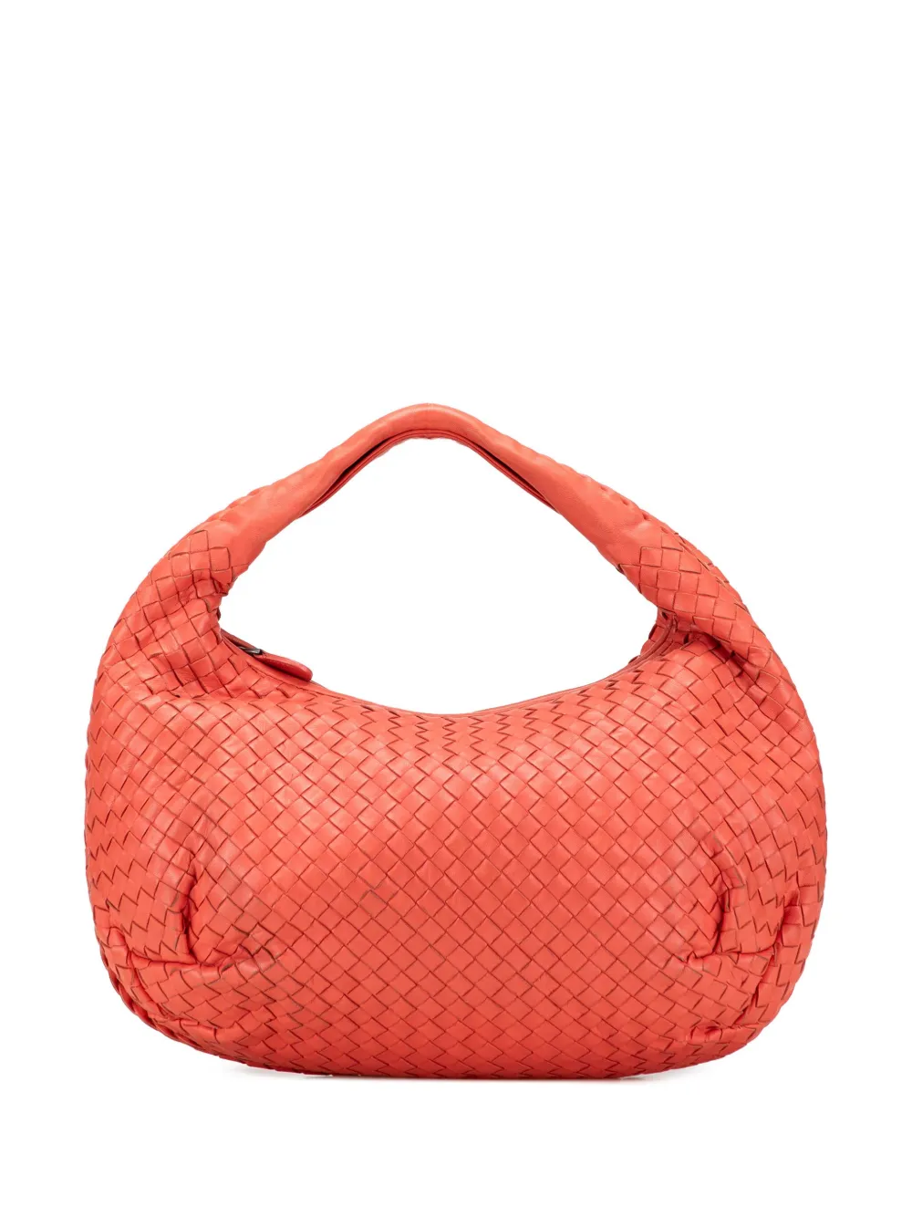 Bottega Veneta Pre-Owned 2010 Medium Nappa Intrecciato Belly hobo bag - Arancione