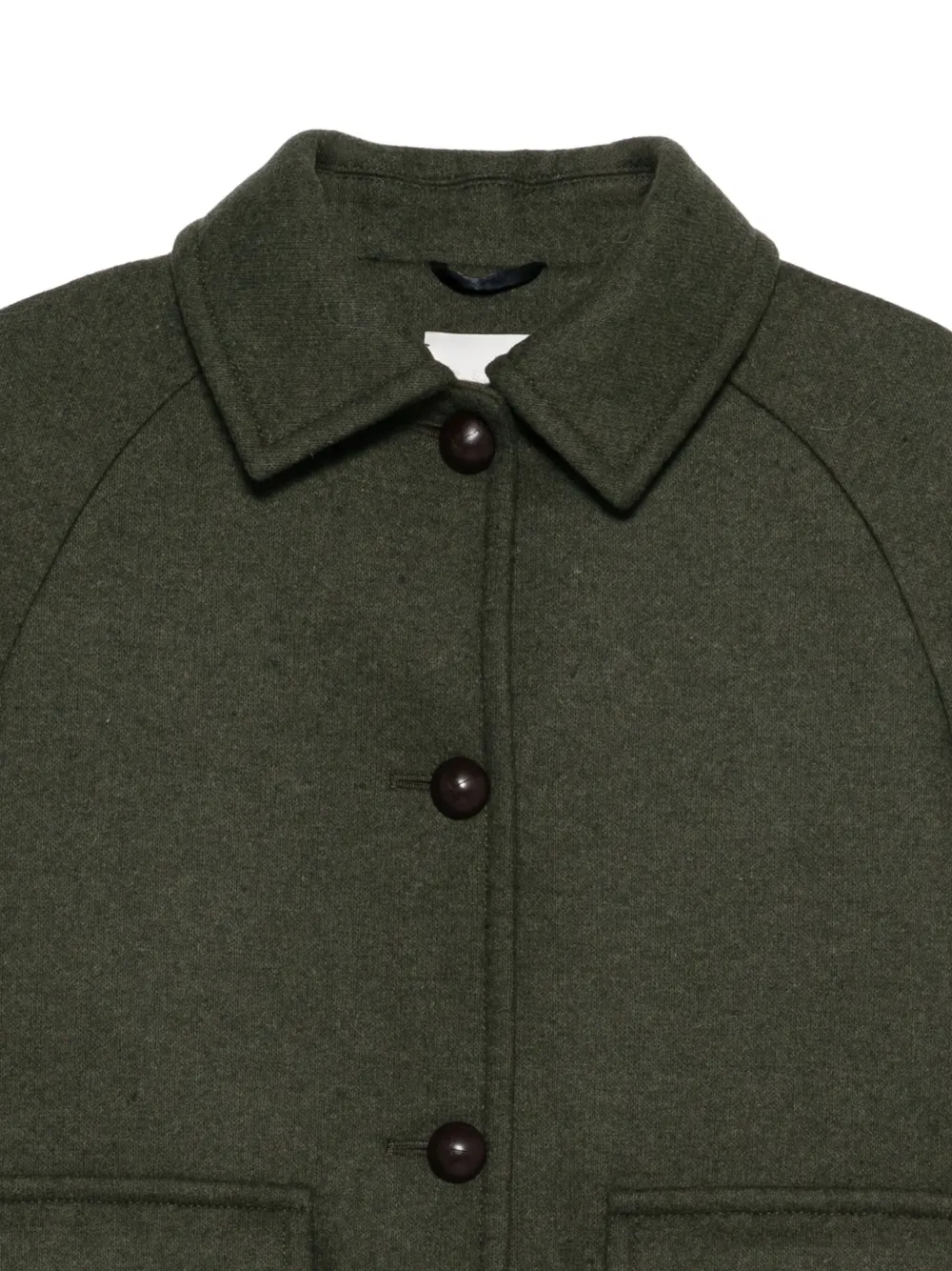 Circolo 1901 Jas met klepzak en knopen Groen