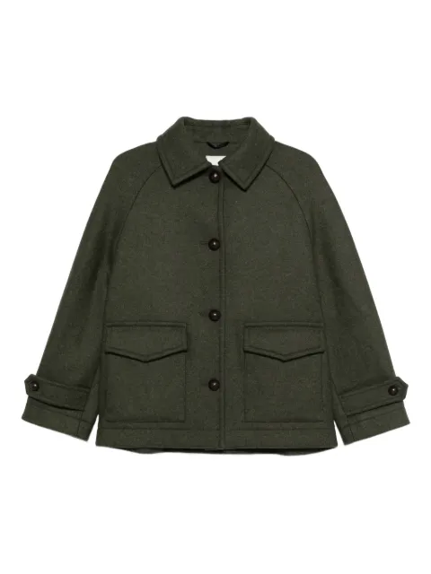 Circolo 1901 button-down flap-pocket coat