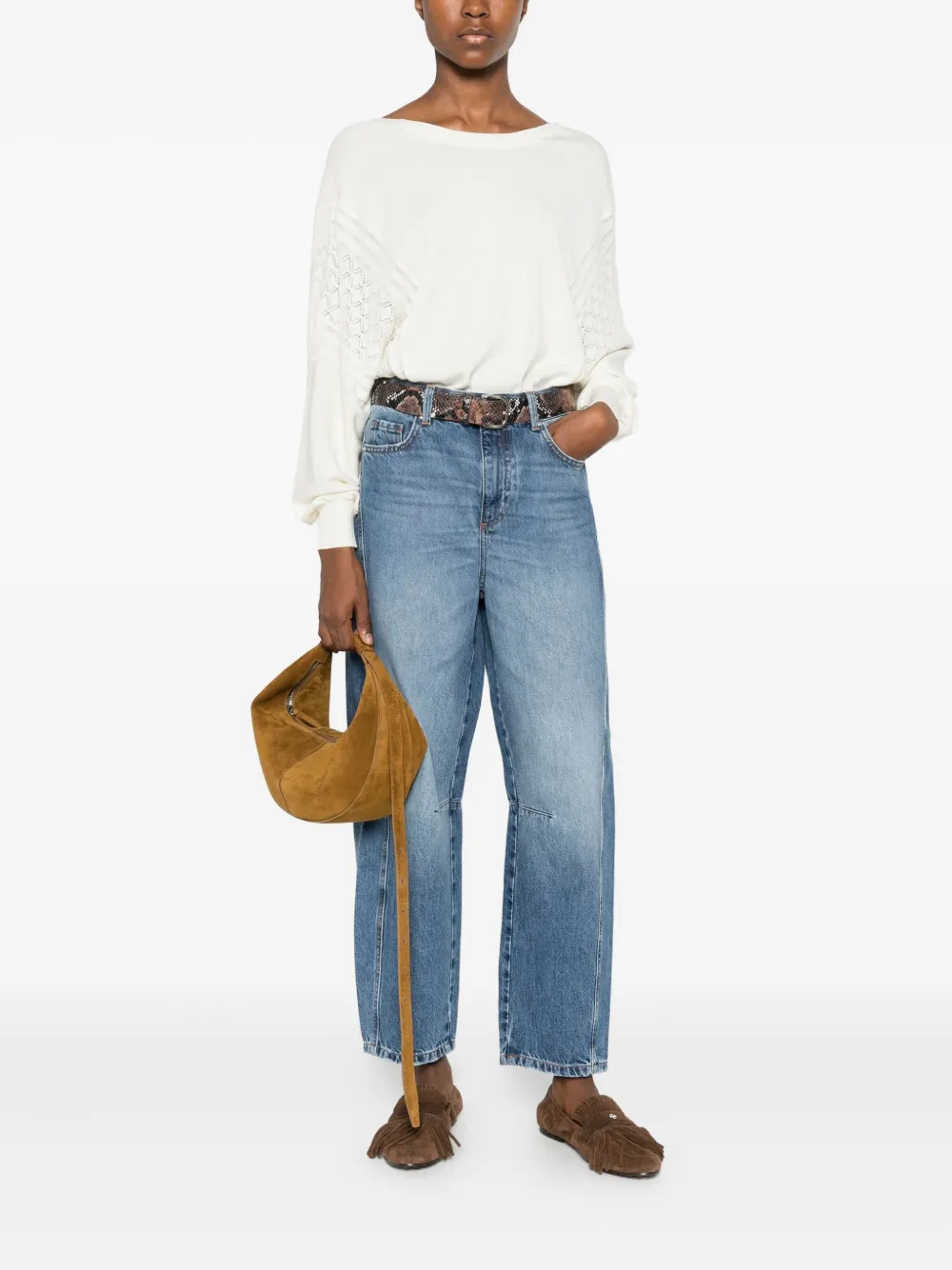 Staff Jeans wide-leg cotton jeans | Wide-Leg Jeans | Image 2