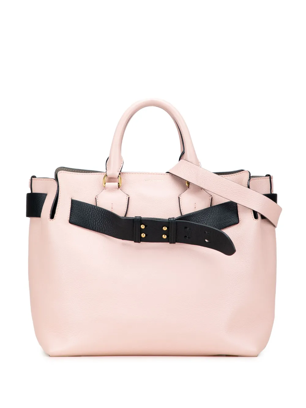 Burberry Pre-Owned 2000-2017 Medium Bicolor Leather Marais Belt Bag satchel - Rosa