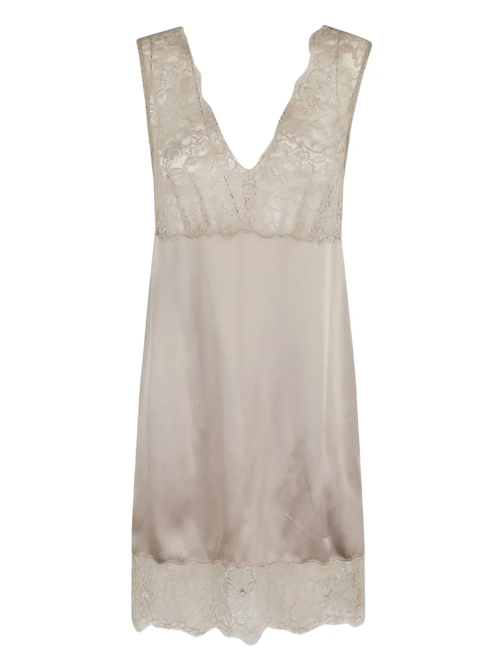 Marella Abito Lace Grigio Chiaro In Neutral