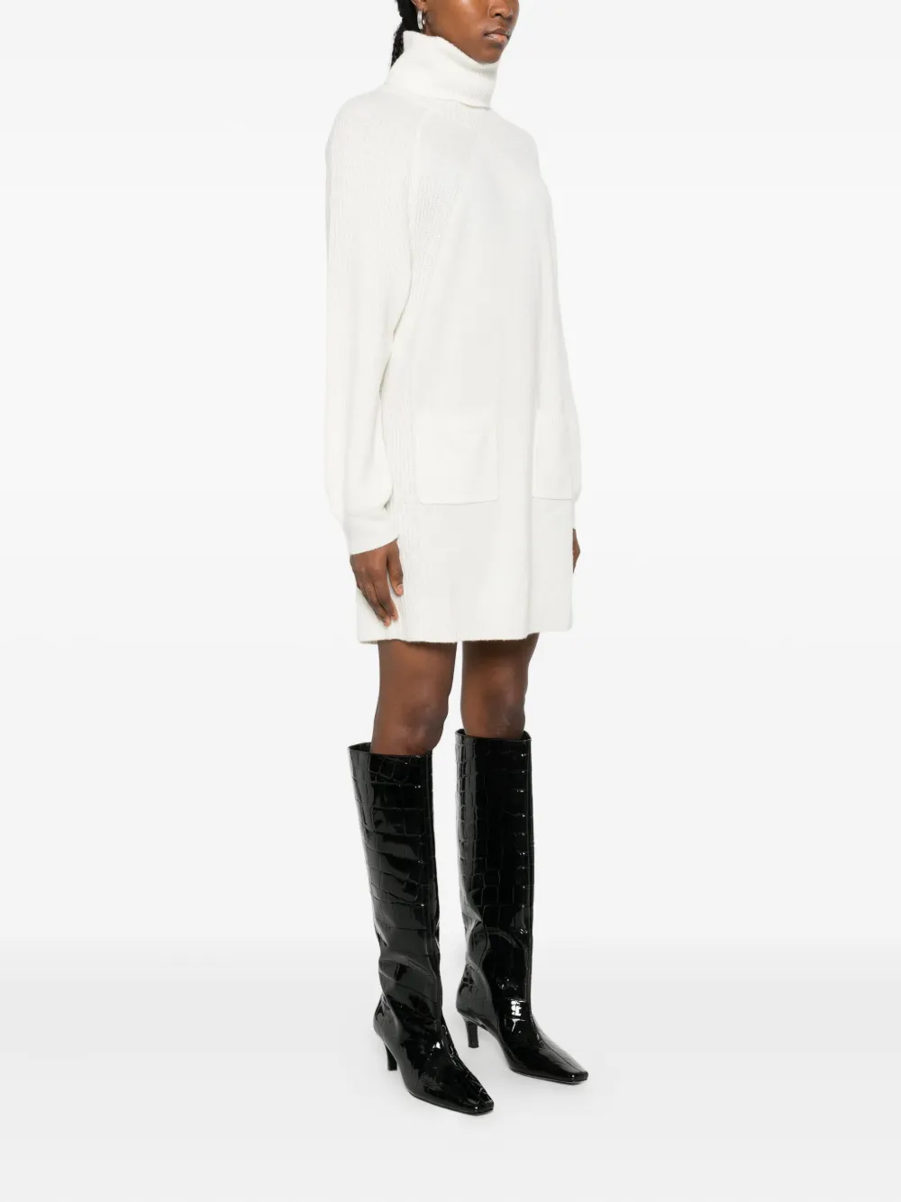 LIU JO Wollen jurk Wit