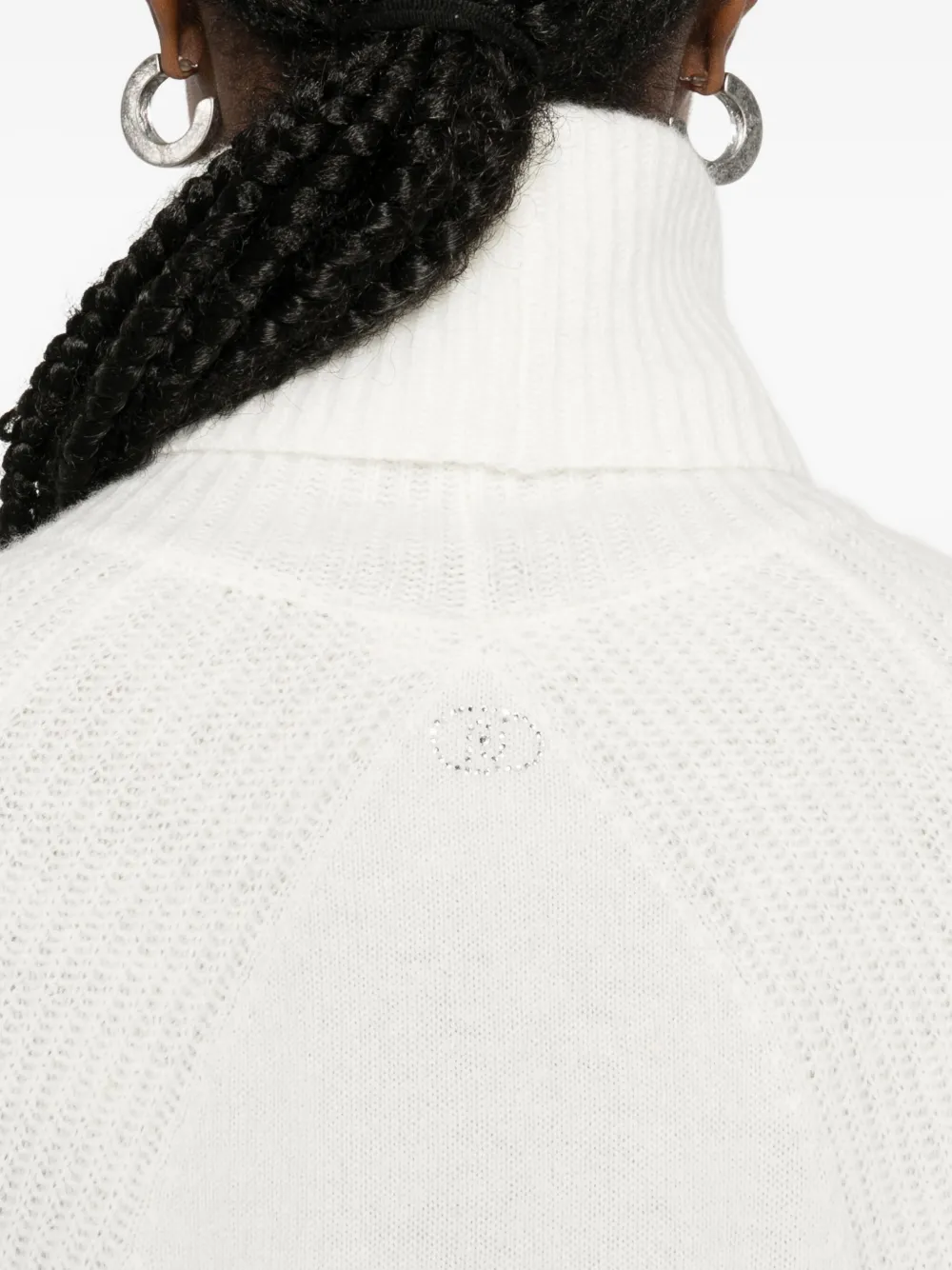 LIU JO Wollen jurk Wit