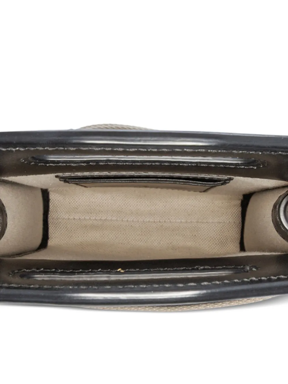 Pre-owned Gucci 2016-2025 Mini Gg Matelasse Leather Cut Out Handle Satchel In Black