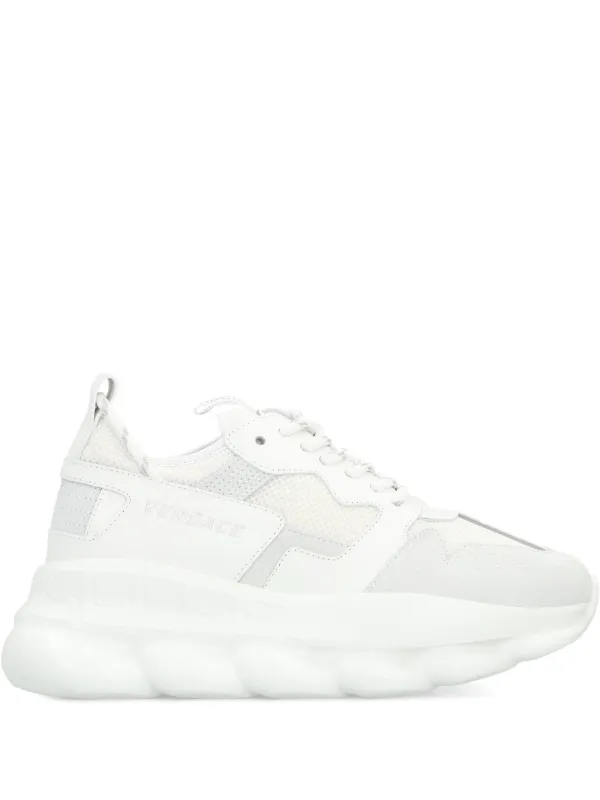 Versace Chain Reaction Sneakers White FARFETCH BH