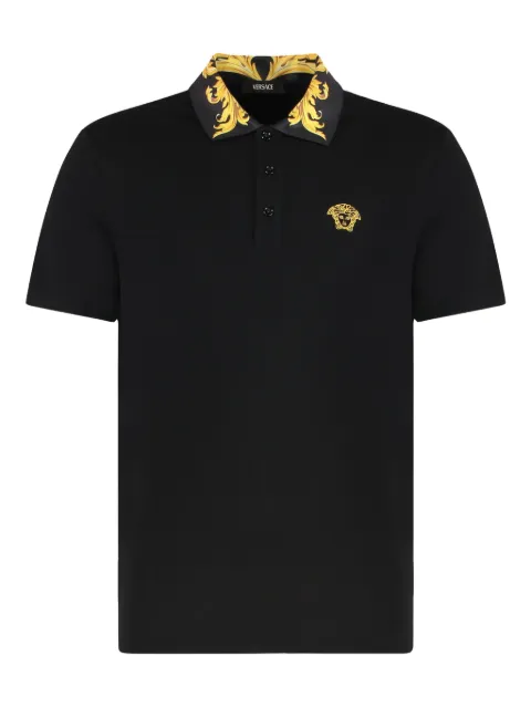 Versace playera tipo polo con motivo Medusa
