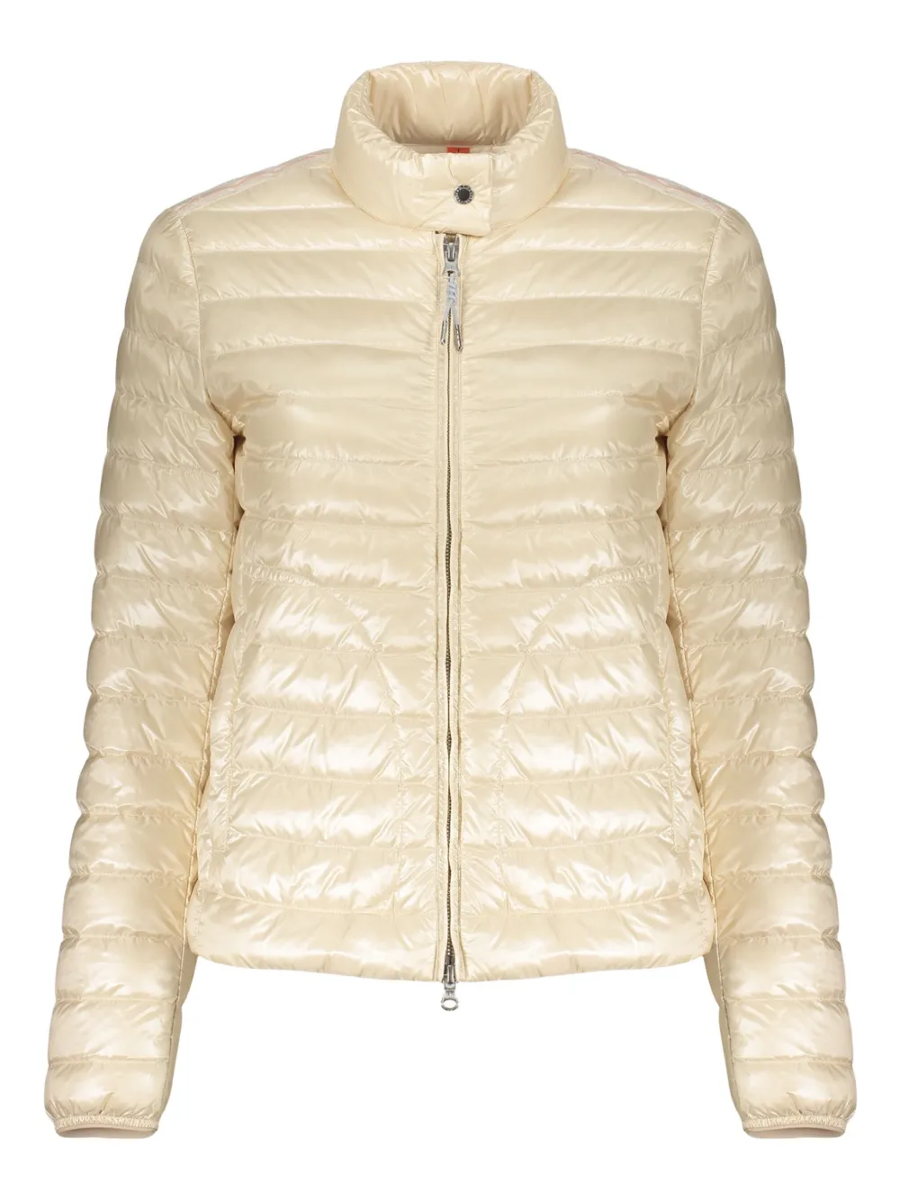 Parajumpers Lightweight Cream Quilted Jacket With Zip In Neutral