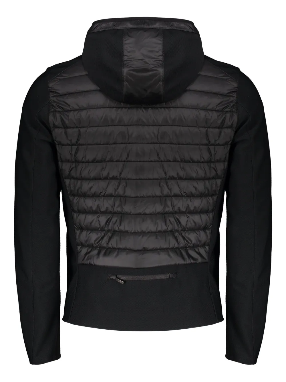 Parajumpers Quilted Hooded Jacket In Black