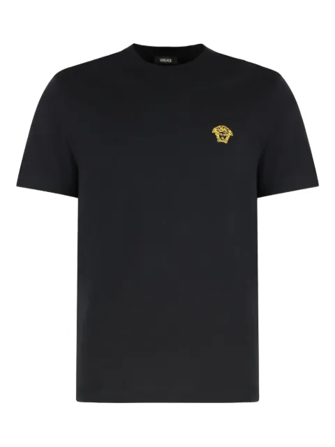 Versace Medusa Head-embroidered T-shirt