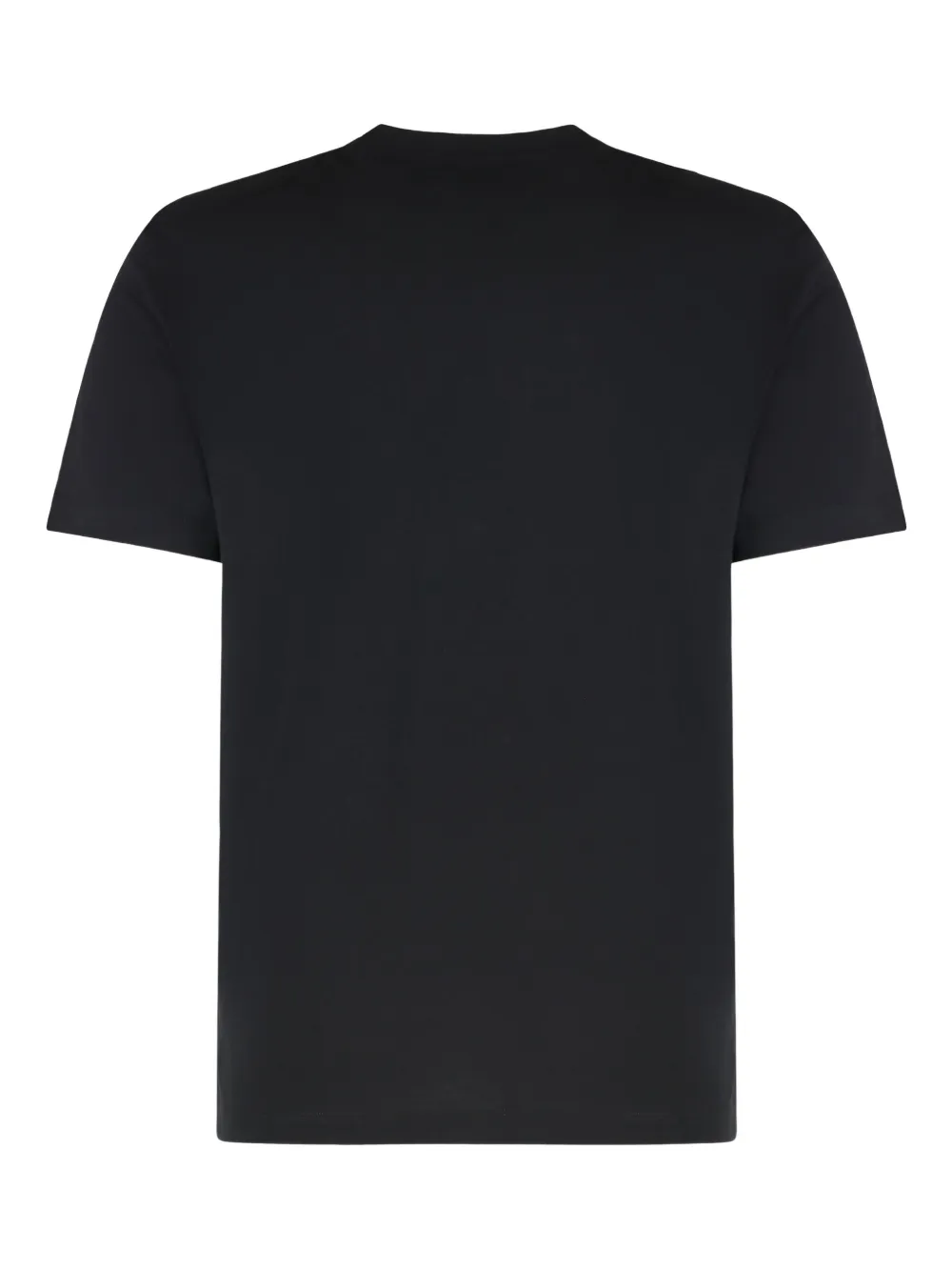 Versace T-shirt met Medusa Head borduurwerk - Zwart
