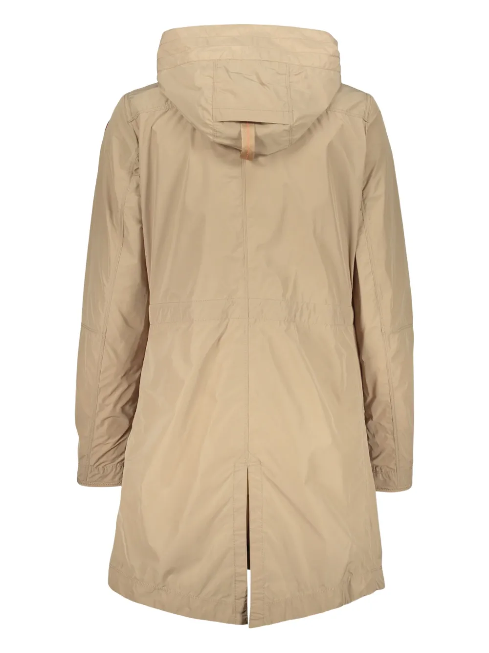 Parajumpers Lightweight Beige Jacket With Hood And Zip. In Neutral