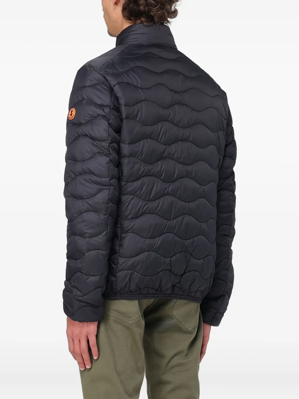 Save The Duck Whirl Quilted Jacket In Black