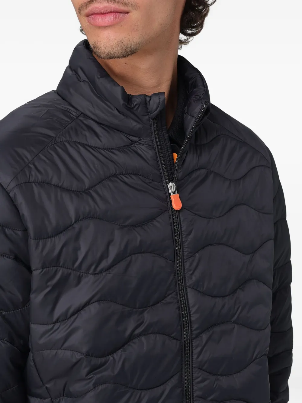 Save The Duck Whirl Quilted Jacket In Black