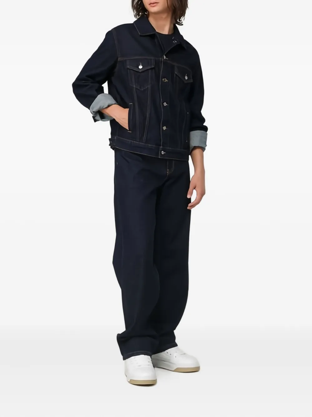 MSGM buttoned denim jacket | Denim Jackets | Image 2