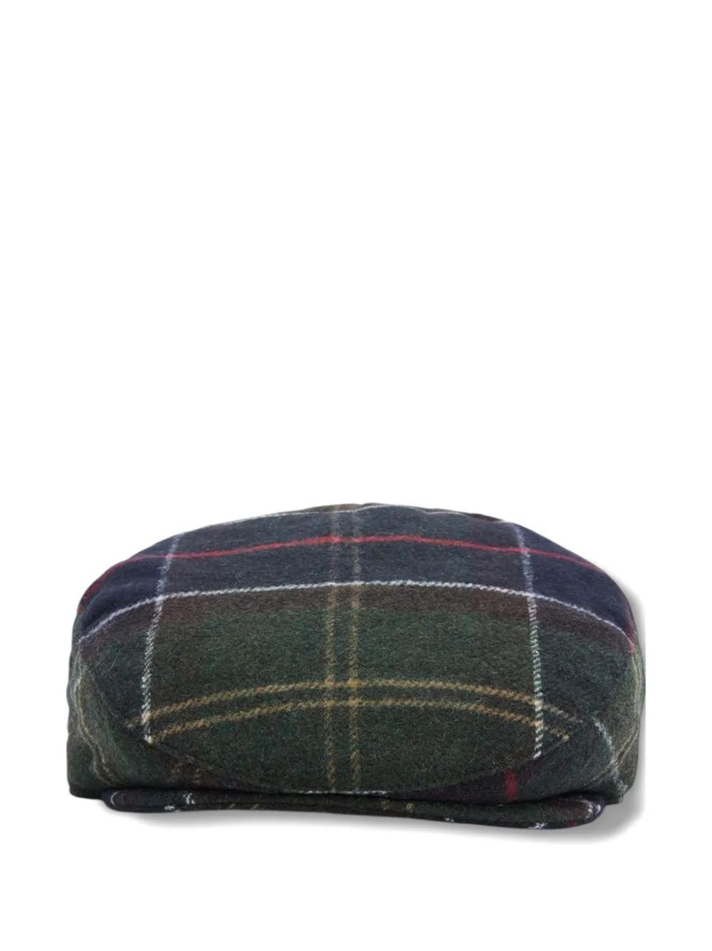 Barbour Galli tartan flat cap - Groen