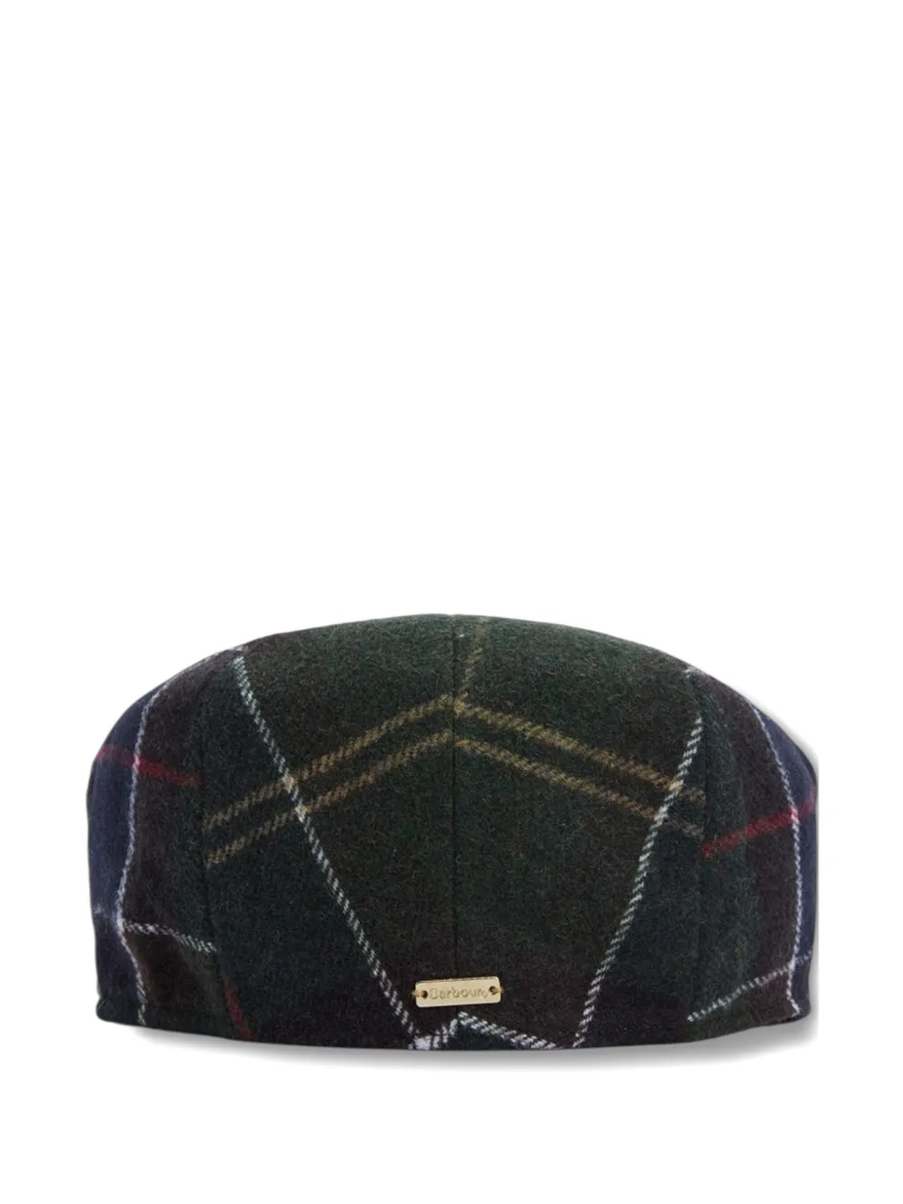Barbour Galli tartan flat cap | Green | Image 1