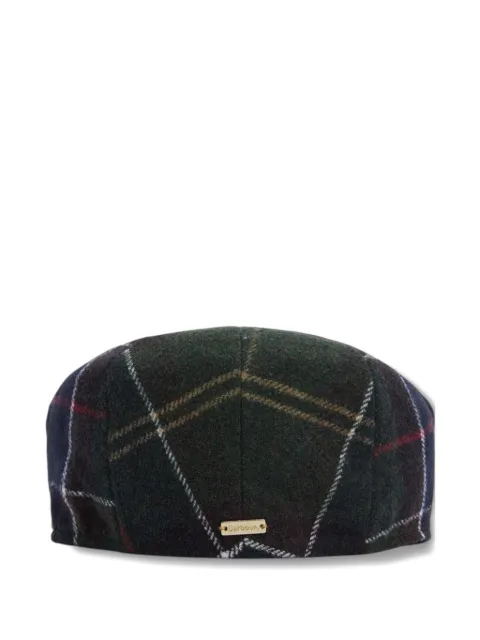 Barbour Galli tartan flat cap