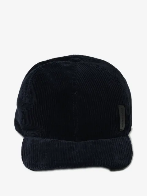 Emporio Armani corduroy baseball hat