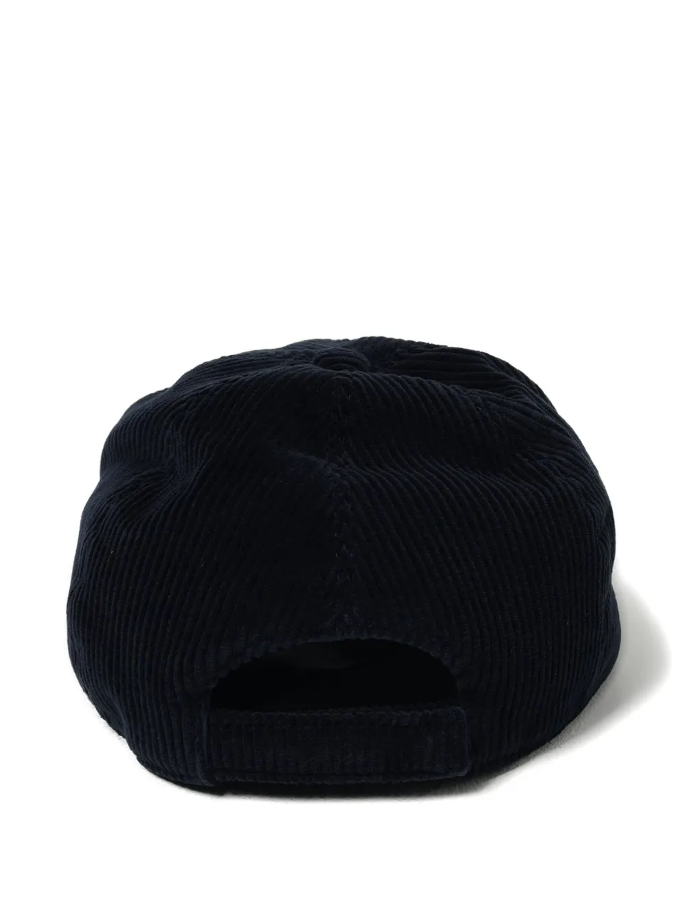 Emporio Armani corduroy baseball hat - Blauw