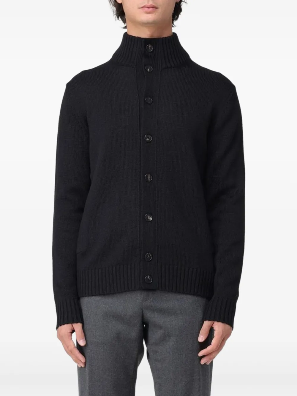 Zanone wool-blend cardigan | negro | Image 1